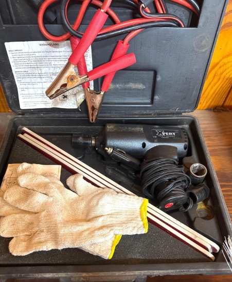 Impact Socket Set and Jumper Cables