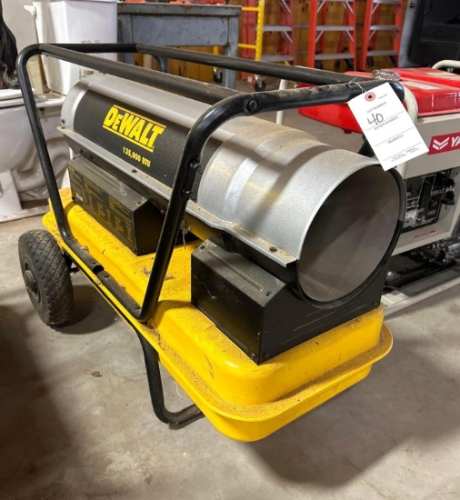 DeWalt 135,000 BTU Heater - Lightly Used