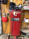 Magna Force Air Compressor with Hose Reel - 3.7 HP - 60 gallon - 220 V