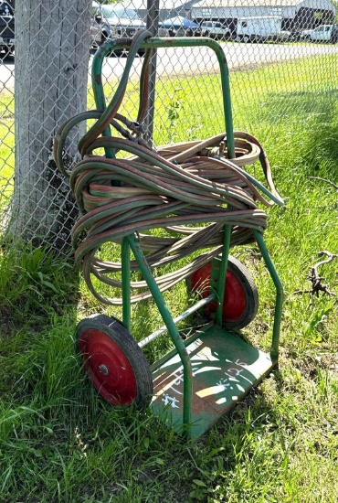 Welding Cart with Hoses