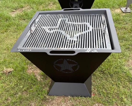 State of Texas Charcoal Grill/Fire Pit