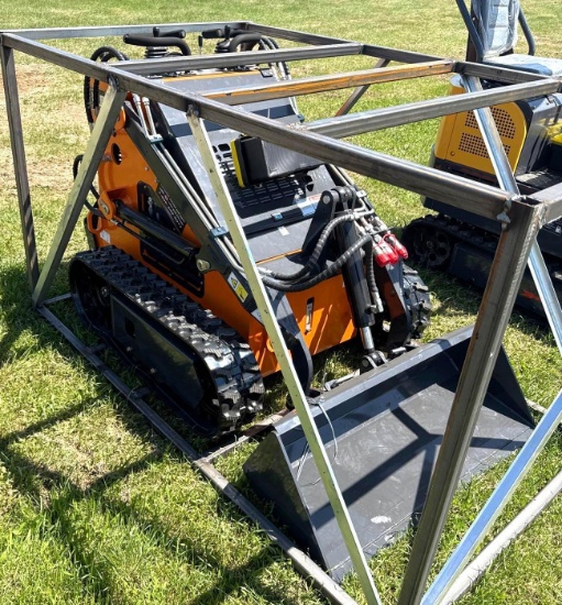 LandHero Walk / Stand Behind Mini Skid Steer on Tracks - Brand New