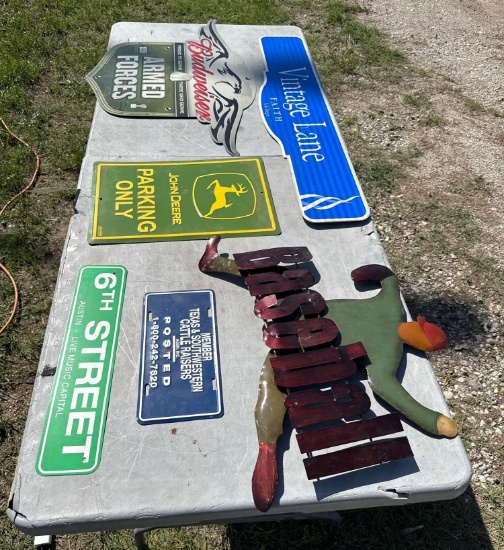 Lot of Misc. Signs