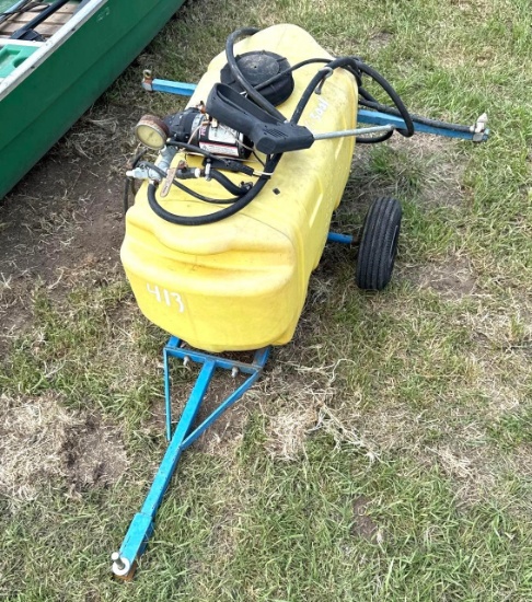Small Pull Behind Sprayer