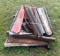 Lot of Angle Iron - Various Lengths - 9 in to 56 in