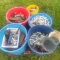Pallet of Round and Square Pieces - Truck Horn Set - Tub of Sockets