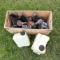 Wood Box with Misc. Nail Guns