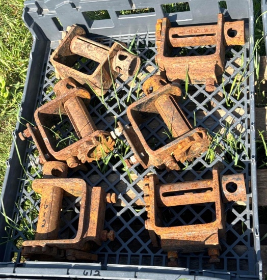 Crate of Ratchet Strap Binders