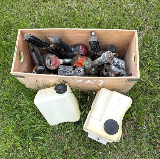 Wood Box with Misc. Nail Guns