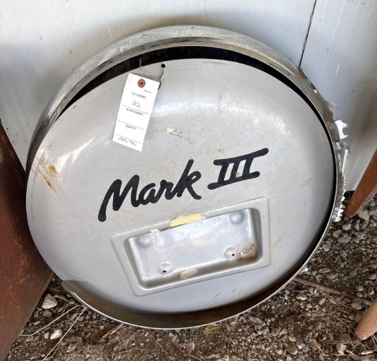 Spare Tire Cover for Lincoln Mark III