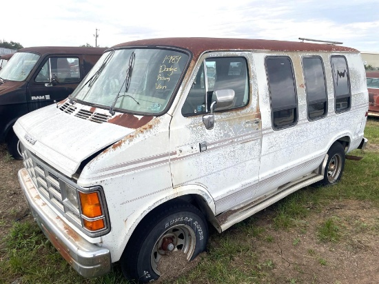 1989 Dodge Ram Van - Comes with Bill of Sale