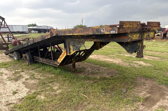 28 ft Homemade Gooseneck Car Hauler - Comes with Bill of Sale