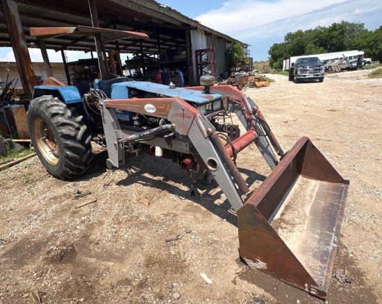 Long Tractor - Model 2054 with Front End Loader - The Front Loader is in Good Shape