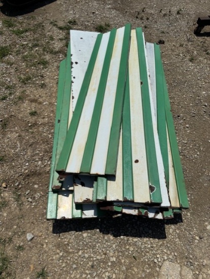 2 Pallets of Metal Siding from a Sinclair Gas Station