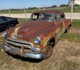 1951 Chevrolet 4 DR Fleetline - No Motor or Transmission - Comes with Bill of Sale