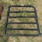 Small Black Priefert Gate