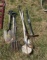 Lot of Misc. Shovels, Picks, Pitchforks, etc.