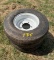 Lot of 2 Utility Tires