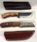2 Custom Made Knives by MHS Cutlery