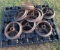 Pallet of Metal Packing Wheels