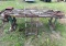 Metal Table with Shop Vice, Dolly, etc.