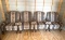 4 Wingback Matching Chairs