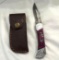 Custom Damascus Knife Made by MHS Cutlery
