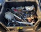 Tote of Misc. Tools: Socket, Wrenches, Screwdrivers, etc.