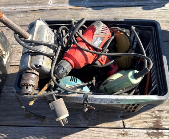 Crate of Misc. Power Tools