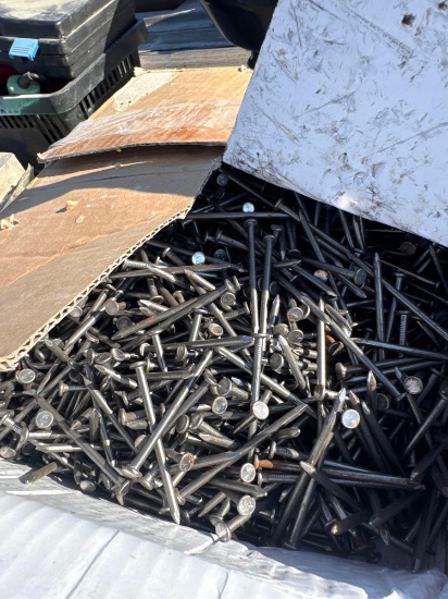 4 Boxes of Nails - Each box is 25 pounds