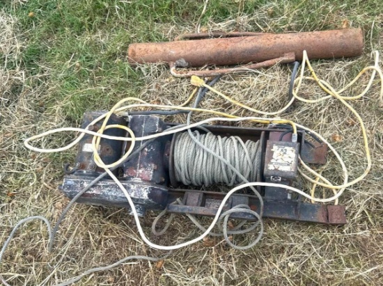 Winch and T-post Driver