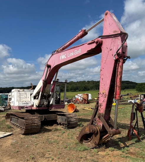 FMC Link Belt LS-3400 Excavator - Hours unknown - Will Start up and Run