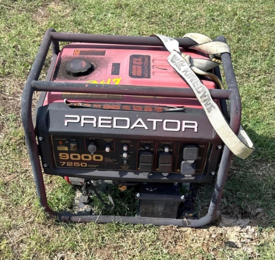 Predator 9000 Generator - Has compression - Didn't get it to run