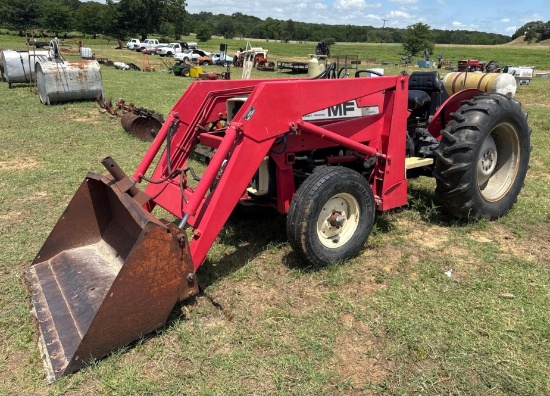 Massey Ferguson 245 Diesel 2WD Tractor - 2104 hours - Runs and Drives