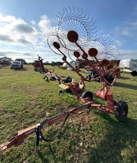 Sitrex 10-Wheel Hay Rake