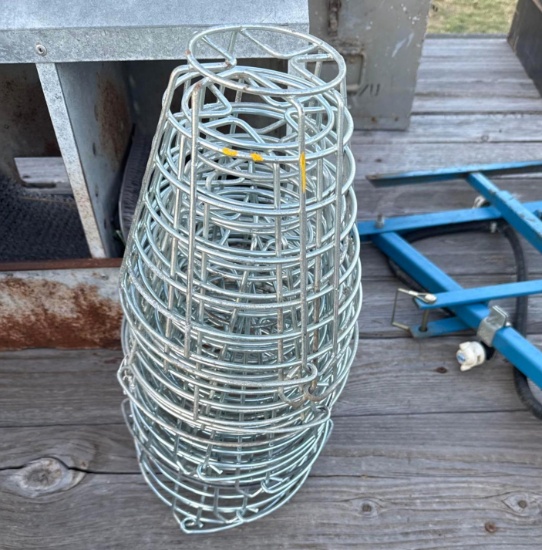 Stack of Golf Ball Baskets