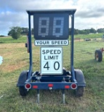 Radar Speed Limit Sign - Per the owner, it works