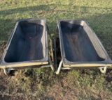 2 Feed Troughs