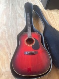 Cort Guitar in Case - Needs Strings