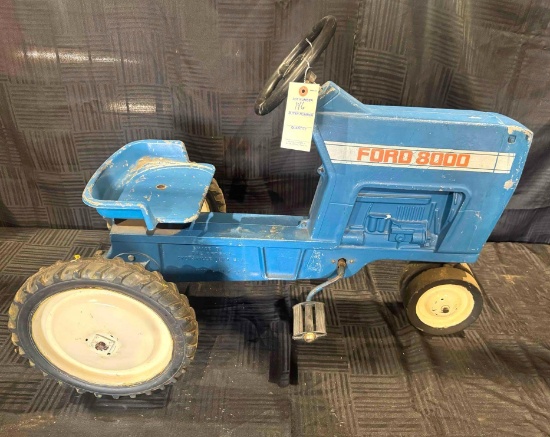 1968 Ford 8000 Pedal Tractor by Ertl Co. - Model F-68