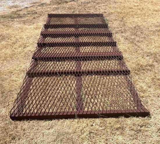 Custom Heavy-Duty Hay Stack Frame with Forklift Tubes - 6 ft. x 13 ft.