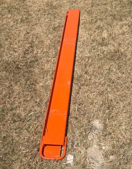 Set of 6 Ft. Heavy-Duty Pallet Fork Extensions - New