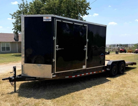 2023 LACO 24 ft. Combination Enclosed Cargo & Flatbed Trailer