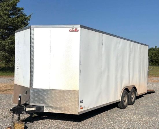 2017 Forest River 20 ft Enclosed Cargo/Car Hauler Trailer - Tandem Axle