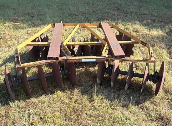3-Point Disc Harrow - 6 Ft