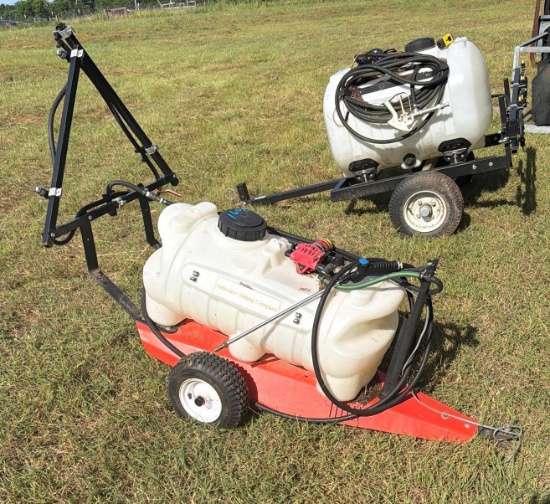 Tow-Behind Utility Boom Sprayer