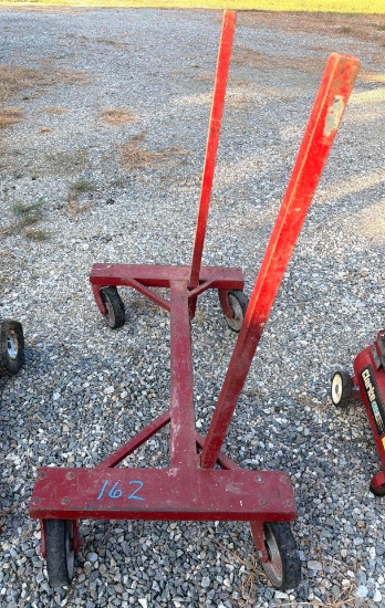 Heavy-Duty Four-Wheel Steering Panel Dolly