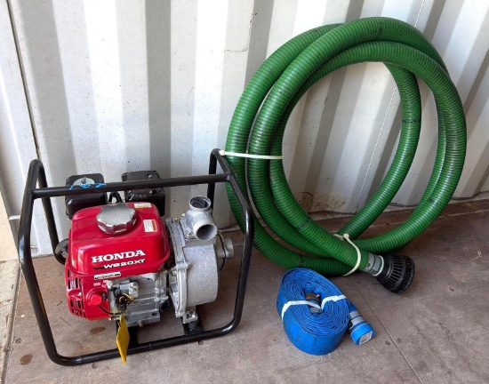 Honda WB20XT 2 in. Trash Water Pump with Suction & Discharge Hoses - New