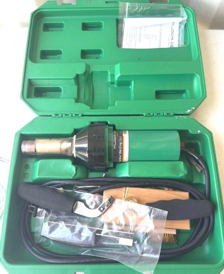 Floor.Pro Plastic Welding Heat Gun Kit with Carrying Case & Accessories