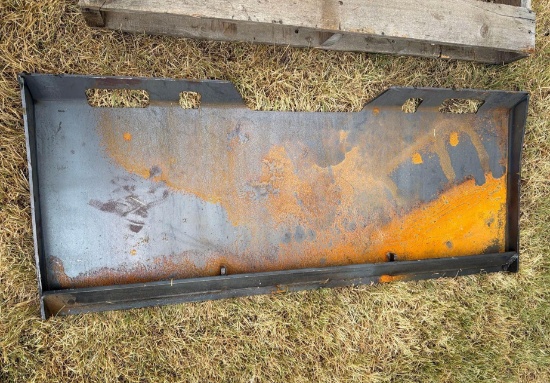 Universal Skid Steer Quick Attach Weld-On Plate